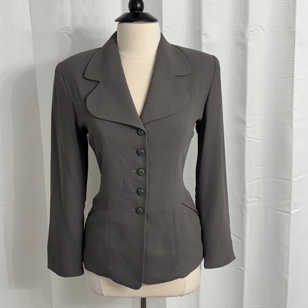 GO Women's Vintage Equestrian Show Style Tailored Blazer